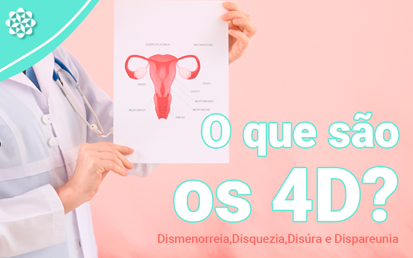 O que são 4D? (Dismenorreia, Disquezia, Disúria e Dispareunia)