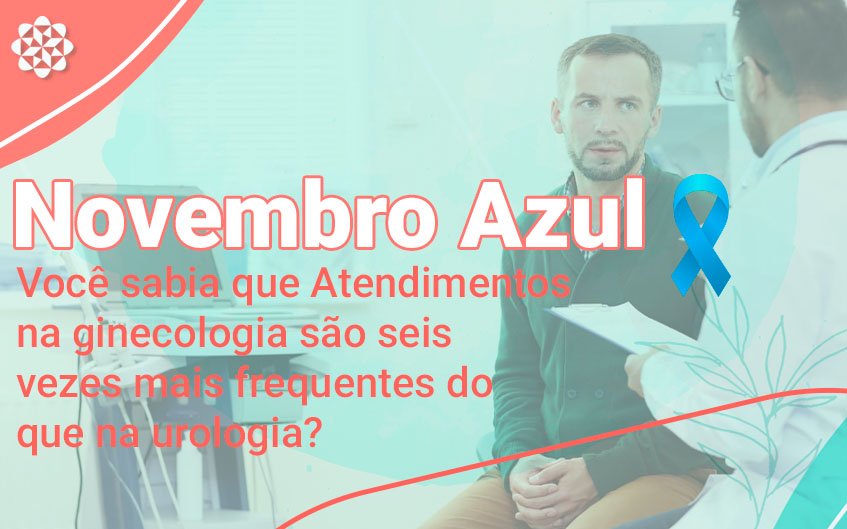 Você sabia que atendimentos na ginecologia são seis vezes mais frequentes do que na urologia?