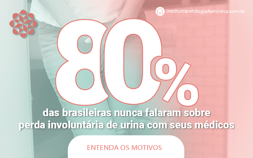 80% das brasileiras nunca falam sobre perda involuntária de urina com seus médicos